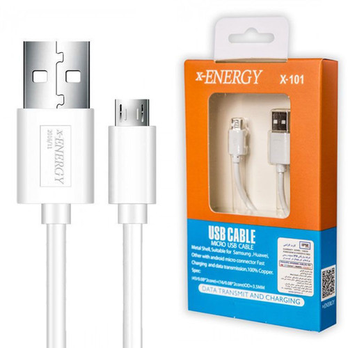 کابل Micro USB فست شارژ مدل X-101 برند X-Energy