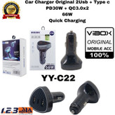 شارژ فندکی 66 وات مدل YY-C22