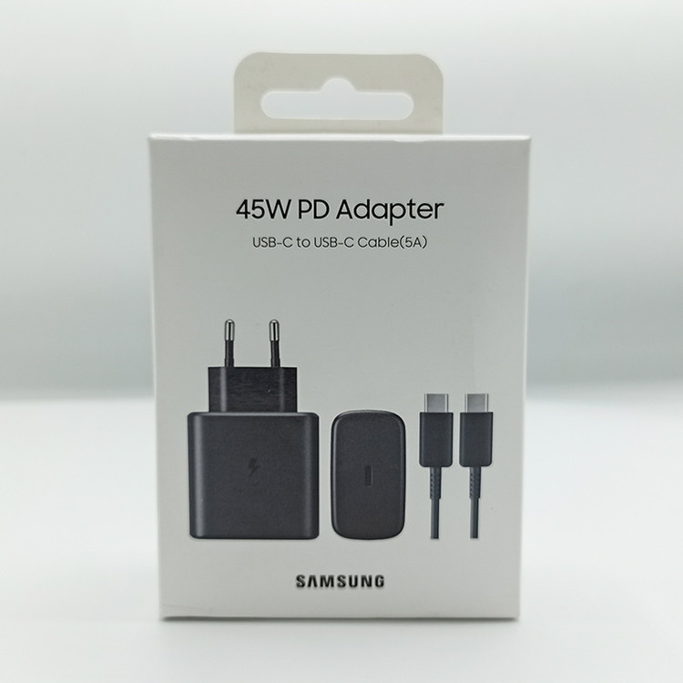 شارژر 45 وات با کابل با قابلیت شارژ سریع