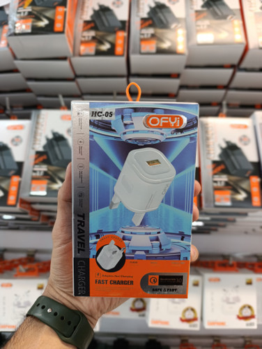 آداپتور شارژ 15 وات برند OFYI مدل HC-05