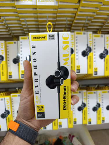 هندزفری با سیم آسنای مدل AE-00۶