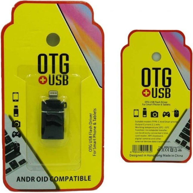 مبدل لایتنینگ OTG مدل YHL-888