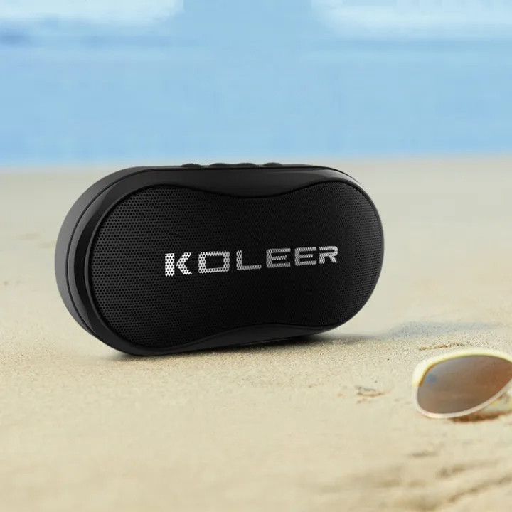اسپیکر بلوتوثی قابل حمل KOLEER | مینی اسپیکر شارژی باس‌دار | کیفیت صدای قوی | اسپیکر ارزان و قدرتمند | ارسال سریع + فروش اقساطی